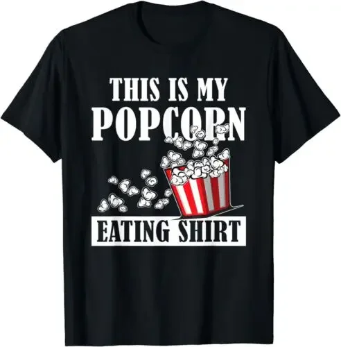 Milujem popcorn oblečenie Toto je môj popcorn jesť darčekové nápady tričko