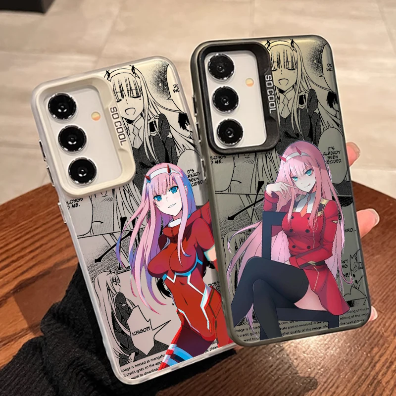 Miláčik v komiksoch franxx pre Samsung Galaxy S24 S23 S22 S21 S20 POZNÁMKA