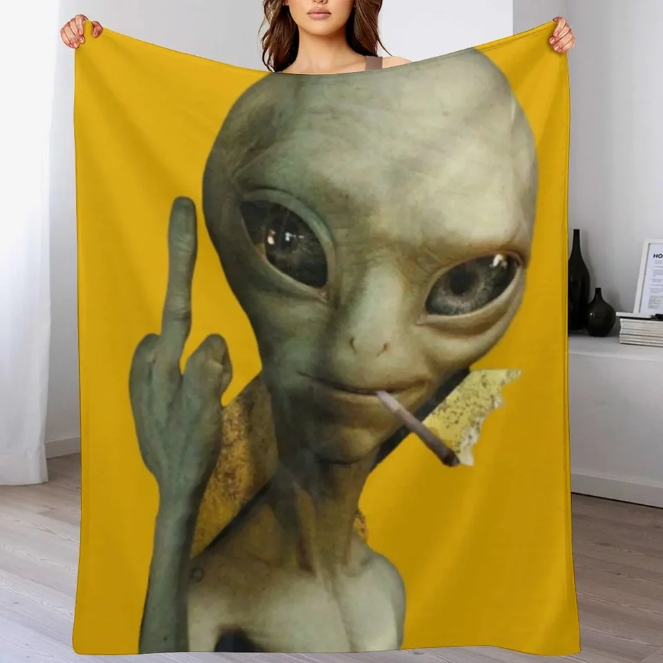 Mimozemský paul hádzať prikrývku extra veľké hody pokrývky prikrývky