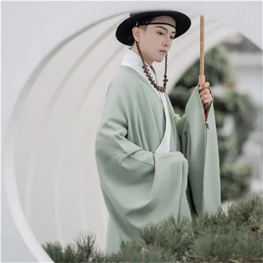 Ming dynastia čínsky hanfu mužský staroveký študent Vintage kostým mužov taoista rúž Halloween cosplay kostým pre mužov