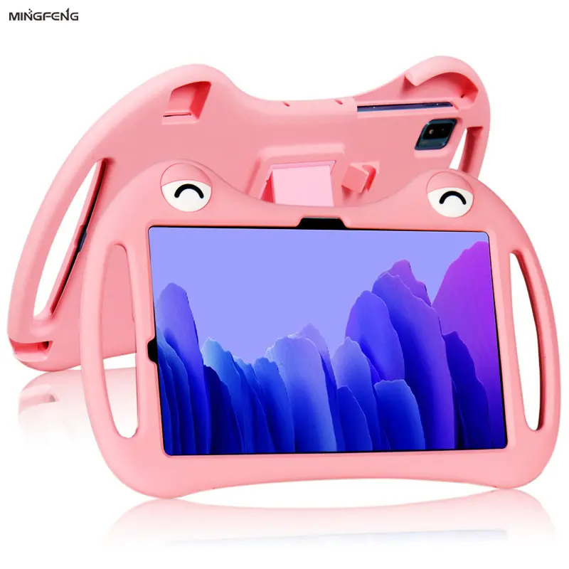Mingfeng Silikon Case pre Nokia T20 Tablet PC Funda Cover pre Nokia T20 TA-1392 10.36Tablet Kids nastaviteľný skladací stojan na skladací stojan