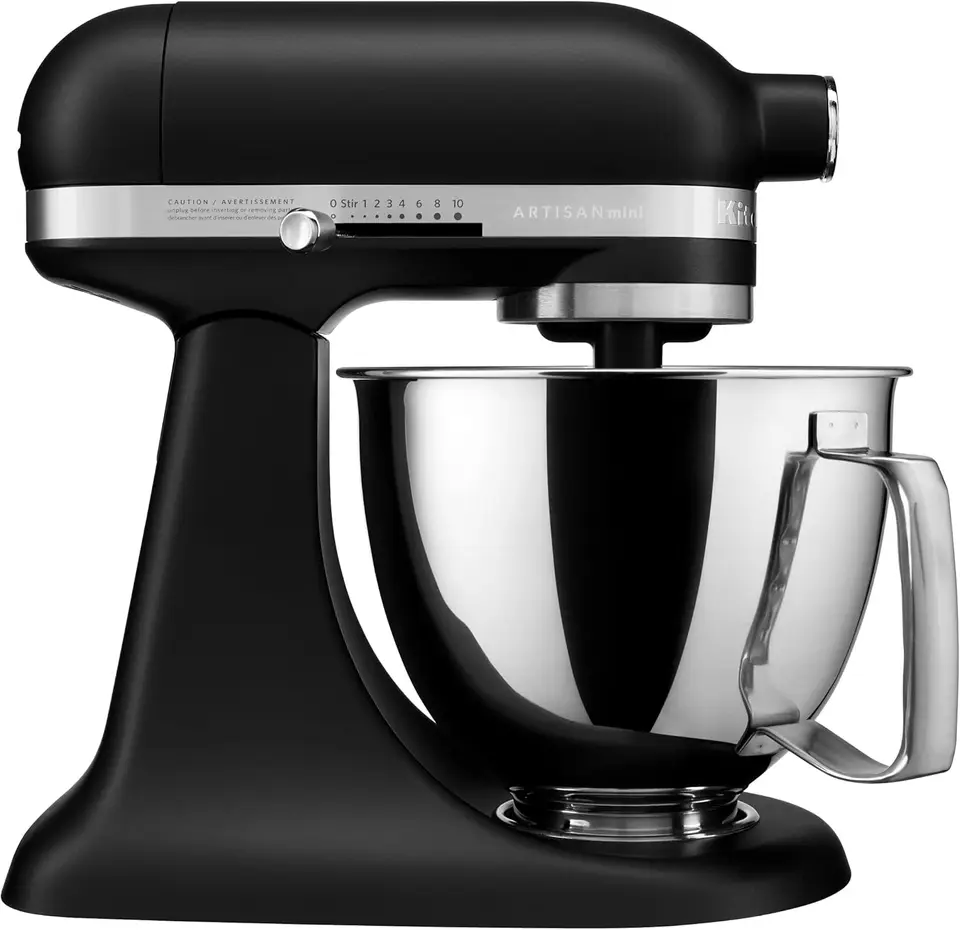 Mini 3,5 kvartálový mixér na stojan na hlavu - KSM3316X - čierny matný