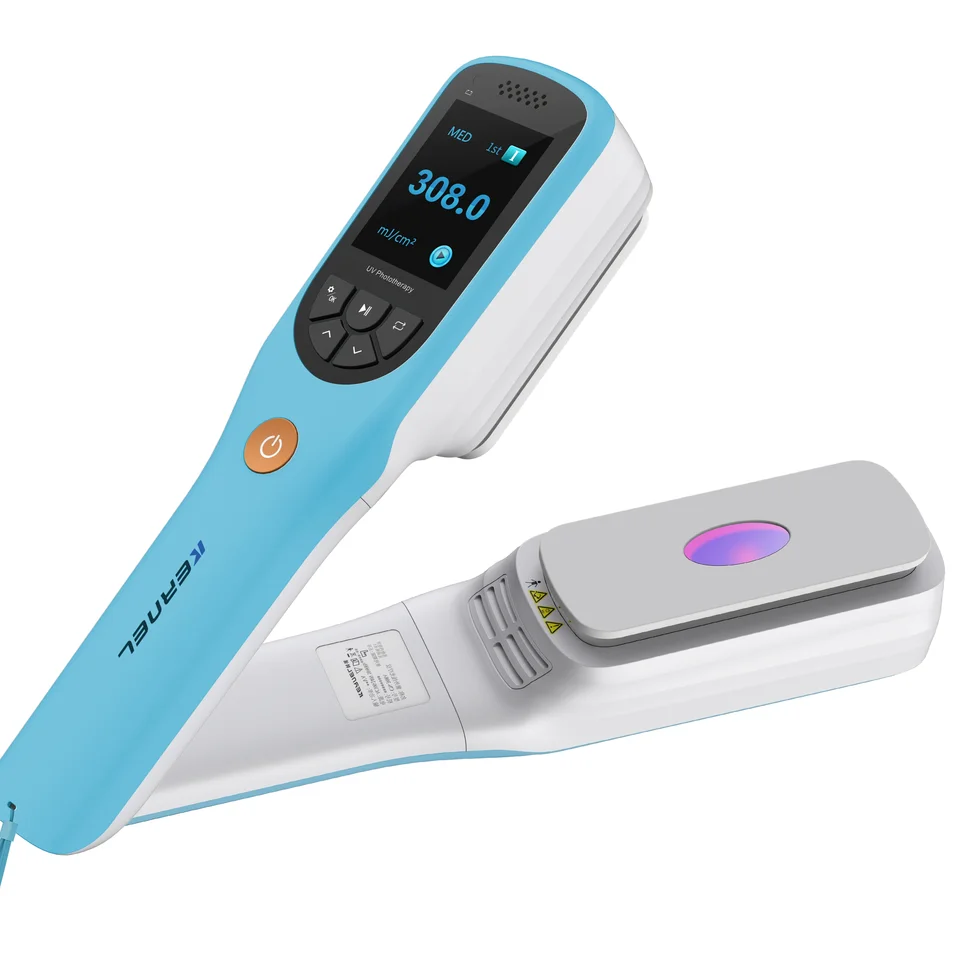 Mini 308nm excimerový systém UVB fototerapia laser pre psoriázu vitiligo jadrové laserové excimer