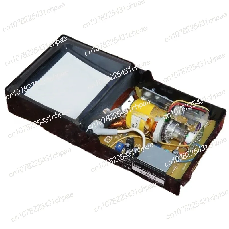 Mini 4 palcový CRT čierny a biely monitor podporuje vstup video 12v4 W 4 -palcová elektronická obrazová trubica