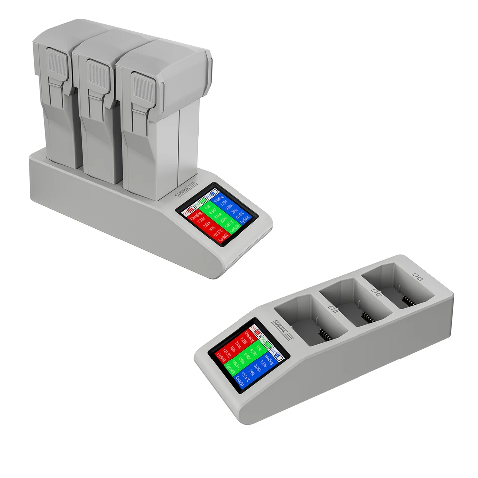 Mini 4 Pro Quick Chailer Battery Rýchlejšie nabíjanie Hub Houcheeeper pre DJI Mini 3 Pro Drone Accessories LCD Screen Screen