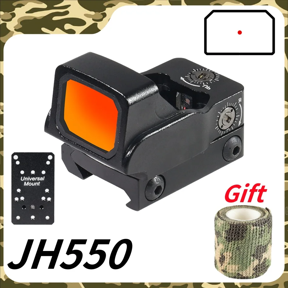 MINI 550 Red Dot Dohľad rozsah taktických reflexných bodov