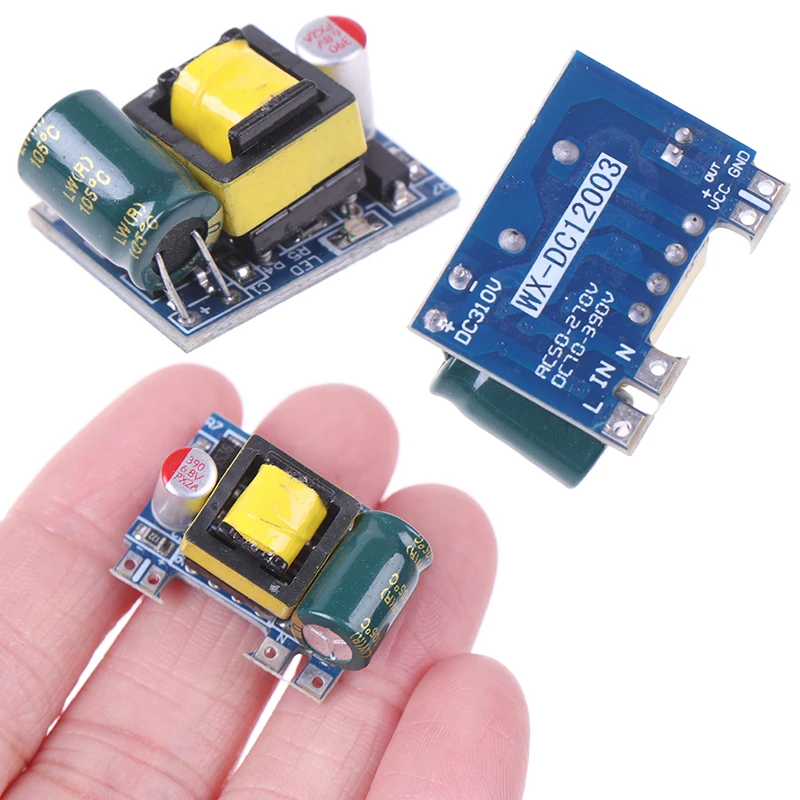 MINI AC-DC 110V 120V 220V 230V až 5V 12V Modul prevodníka napájania 5V 700MA (3,5 W)