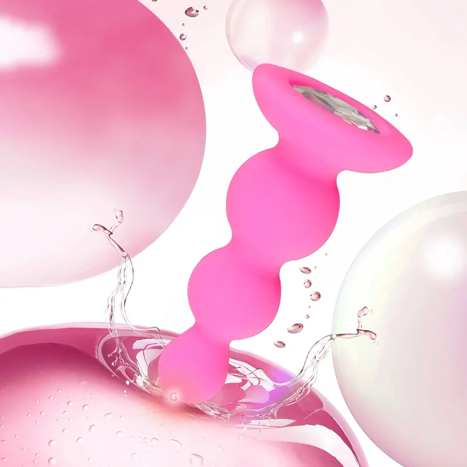 Mini análny plug sex hračky Silikón Crystal Annal Extreme Buttplug pre ženy stimulátor prostaty stimulátor dospelých Tooys Man