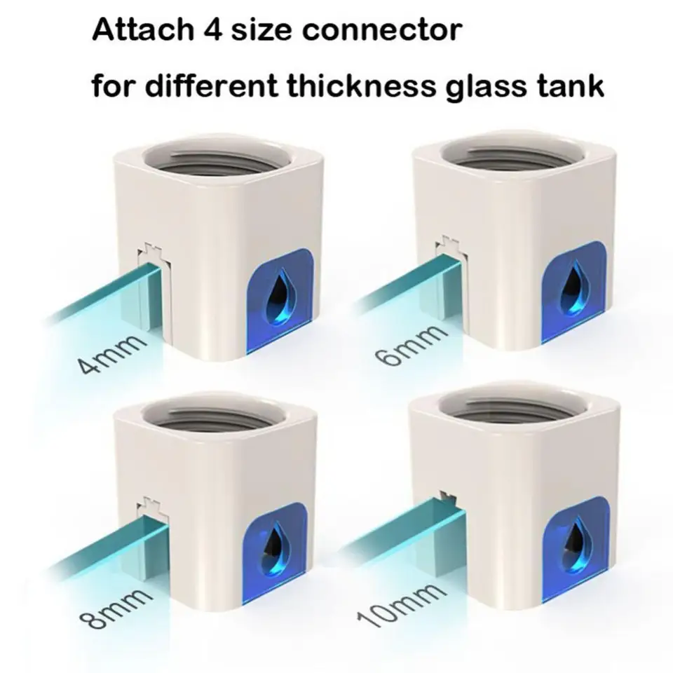 Mini automatické výplň doplňovania Top Off Systém akvárium Sytem ABS plastový akváriový akváriový nádrž na automatický hydratátor vody