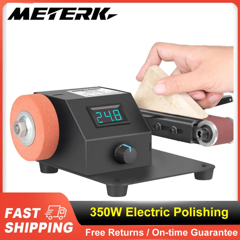 MINI BELT Sander Electric Banding Leštiaci brúsny stroj brúska brúska brúska s malým pieskovým pásom