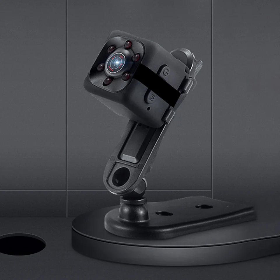 Mini bezdrôtová bezpečnostná kamera Plná HD 1080p Small HD Nanny Cam Night Vision VIDEO RECORD DETECTION DETECTION pre domácnosť Outdoor