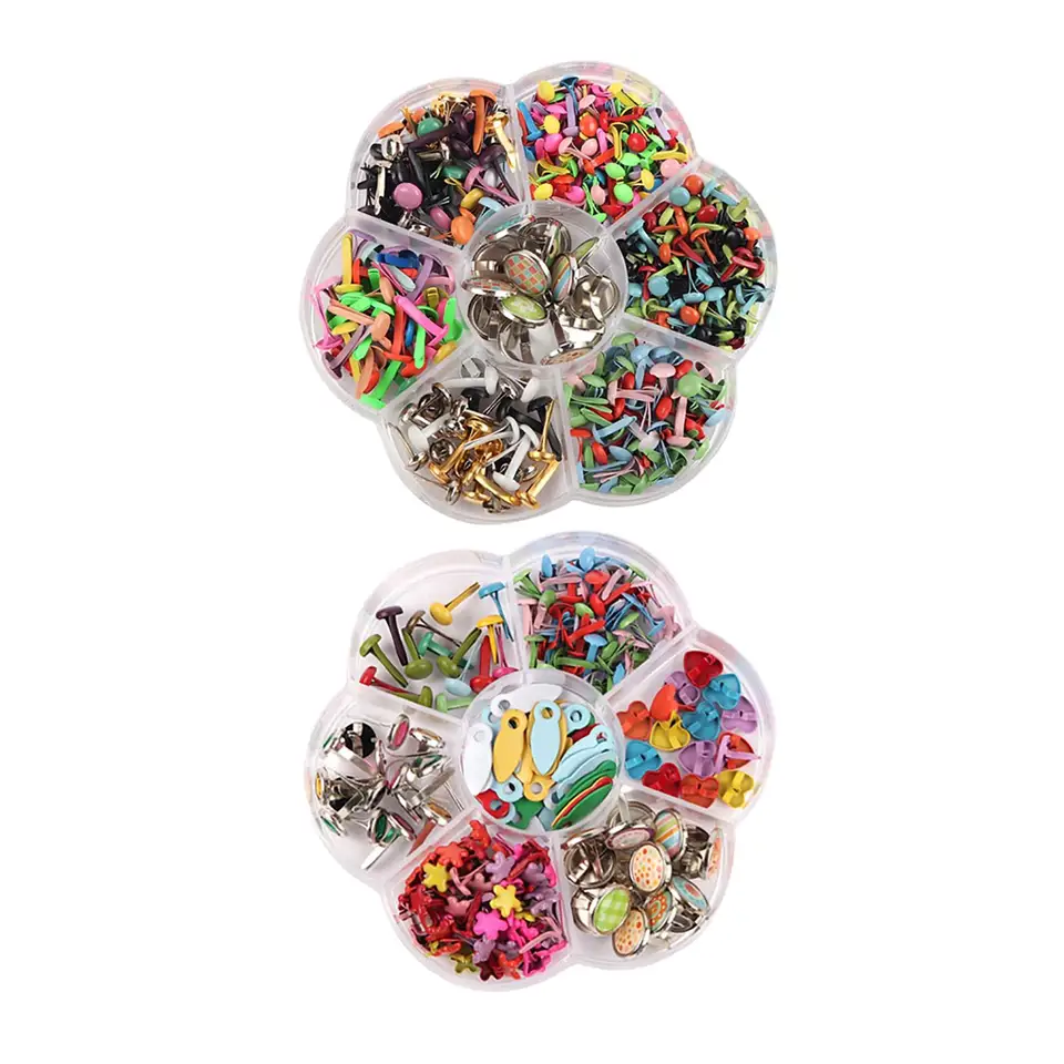 Mini brads pre scrapbooking doplnky zdobenie upevňovača DIY ručne vyrábané remeslá