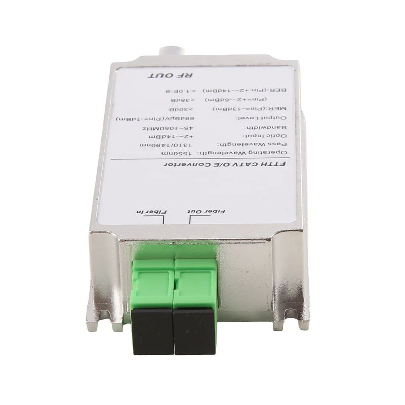 MINI CATV ftth prijímač vlákno optické WDM uzol RF prevodník Triplexer minimode INDOOR AGC 1310NM/1550nm bez výkonu, odolné