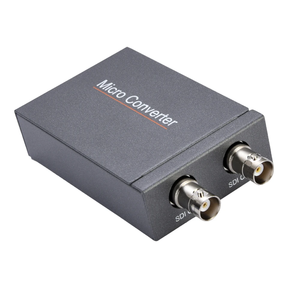 Mini Converter 1 HDMI-kompatibilný v 2 SDI výstupný zvuk Embedder 3G/HD-SDI Automatic Format Detection Extender pre fotoaparát