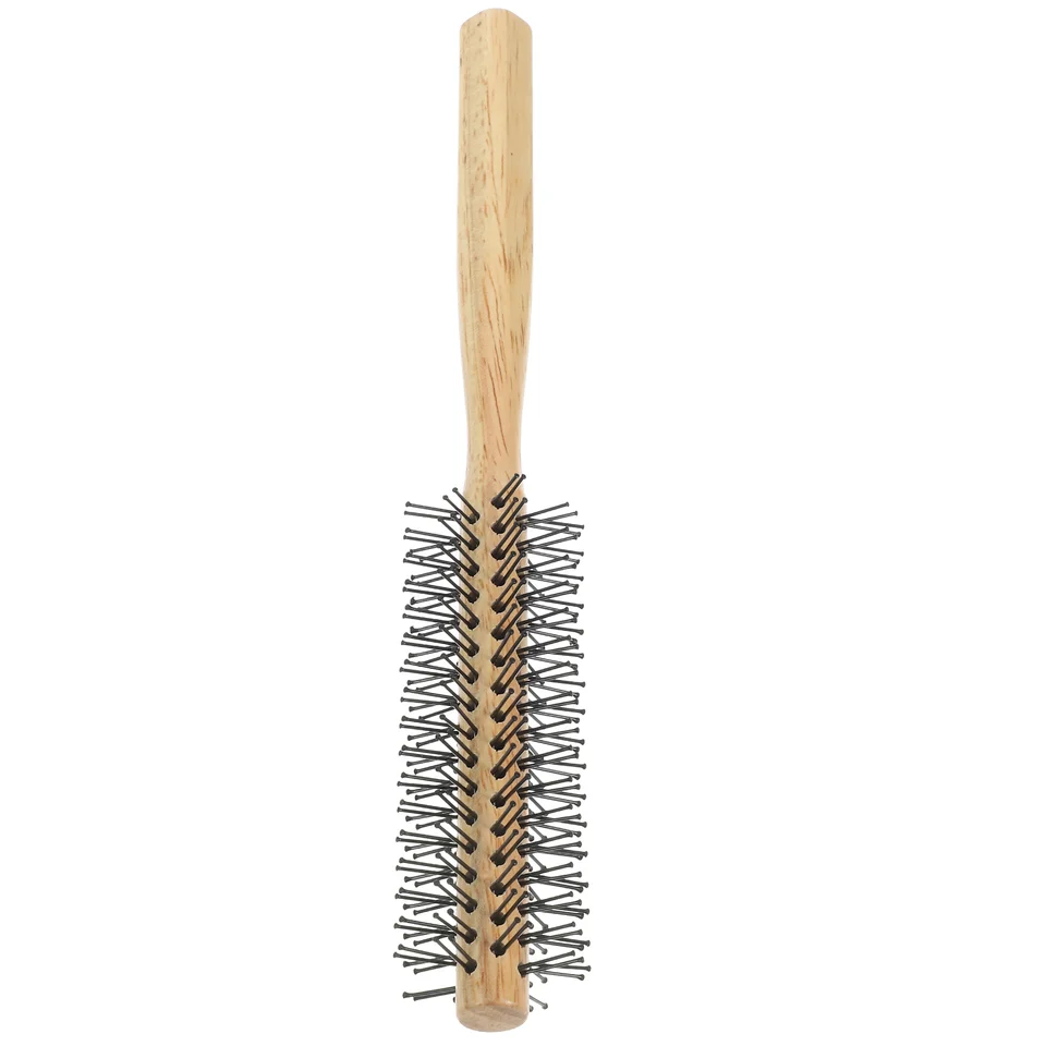 Mini curling Comp Quiff Roller Grout Hair Brush pre kučeravý štýl kefy