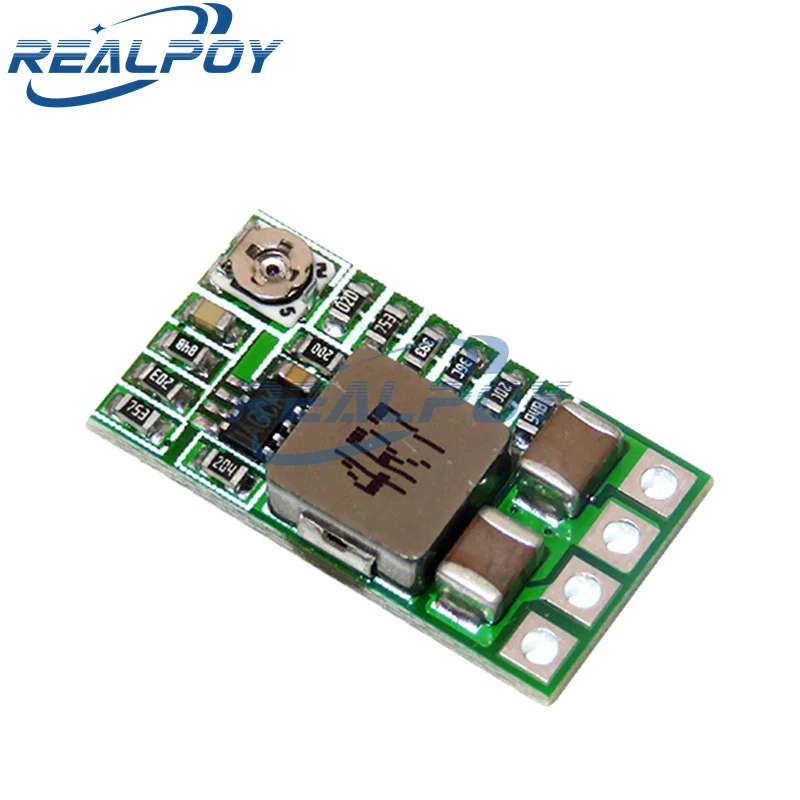 MINI DC-DC 12-24V až 5V 3A Krok nadol napájacie napájacie napätie Buck Converter Nastaviteľný 97,5% 1,8 V 2,5V 3,3V 5V 9V 12V