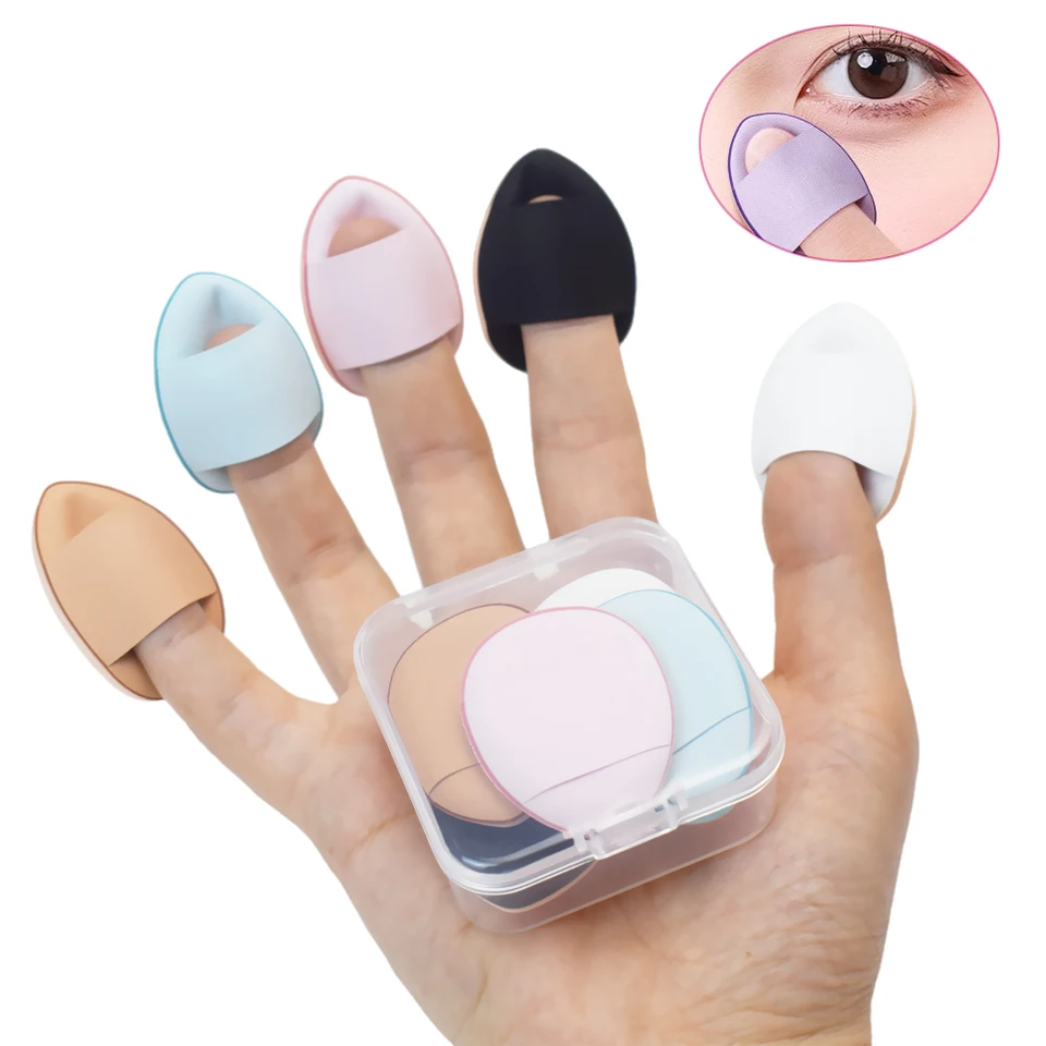 Mini Finger Puff Concealer BB Cream Applicator Tools Tools
