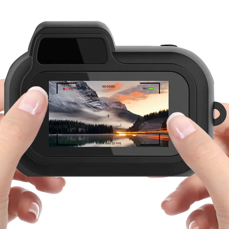 Mini fotoaparát s 0,96in obrazovkou 1080p Sports Prenosný vintage Video Recorder