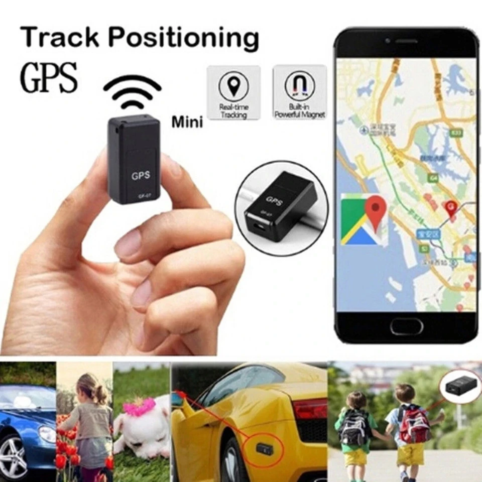 MINI GF-07 GPS Tracker Car Bike Pets Pets Deti Detské sledovanie v reálnom čase Strong Magnetic Anti-Lost Locator