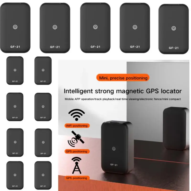Mini GF21 Mini Car App WiFi GPS Locator Adsorpcia zaznamenávanie anti-lost zariadenia Hlasové riadenie zaznamenávanie sledovania v reálnom čase