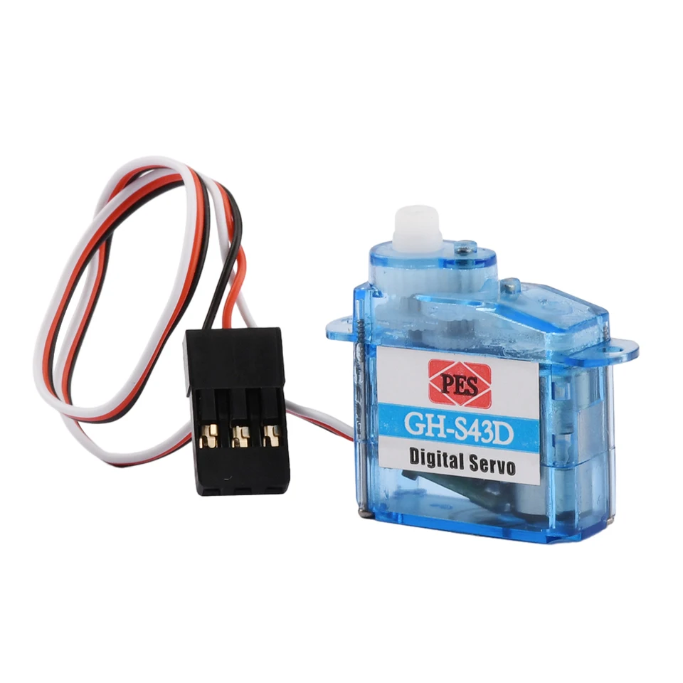 MINI GH 3,7G/4,3G MICRO Analóg servo GH-S37A GH-S43A pre vrtuľník RC lietadla