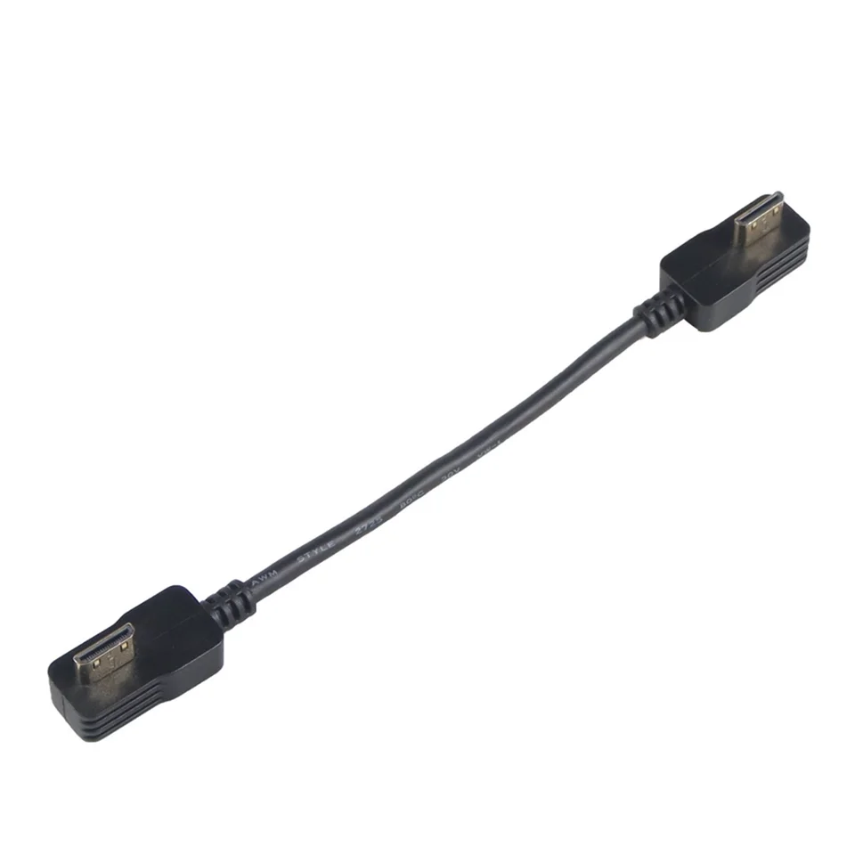 Mini HDMI kompetentný predlžovací kábel Adaptéra FPV 10 cm pre žralok Byte RX5.1 pre okuliare FPV FPV SkyZone Fatshark FPV