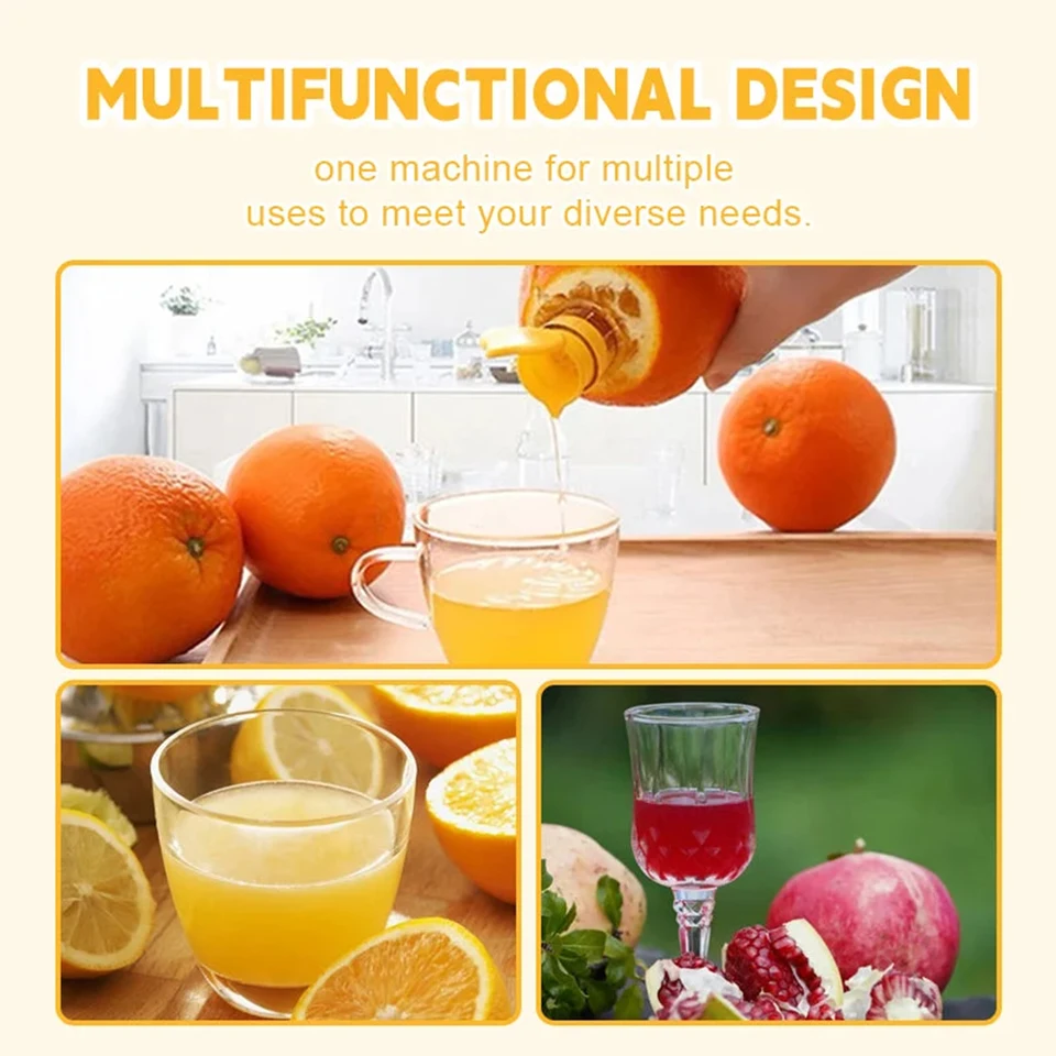 Mini Juicer Manual ovocie odšťavovacia multifunkčná ručná citrón Squeezer Press Jues Ovoc