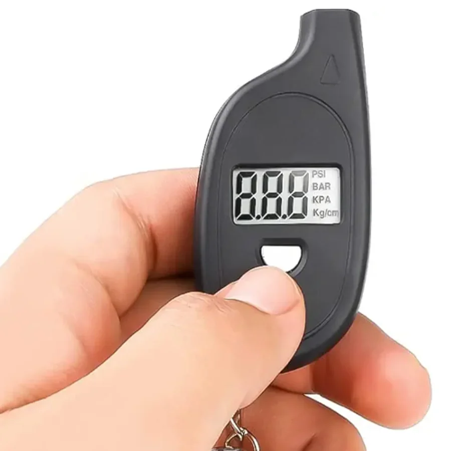 Mini kľúčový štýl tlaku tester Air 2-150 PSI KPA Bar CM2 Digital LCD Display Display CAR TIRE TLAKOVÝ NÁZOV