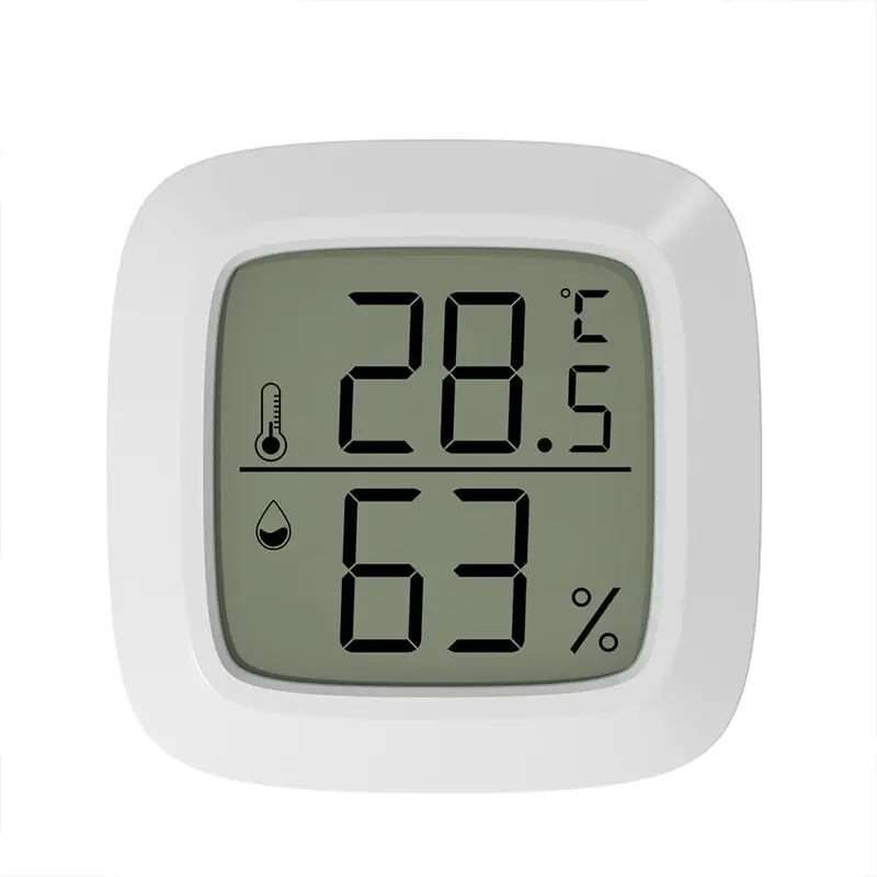 Mini LCD digitálny teplomer Hygrometer Vnútorný izbový teplota a vlhkosť merač snímača domáci teplomer