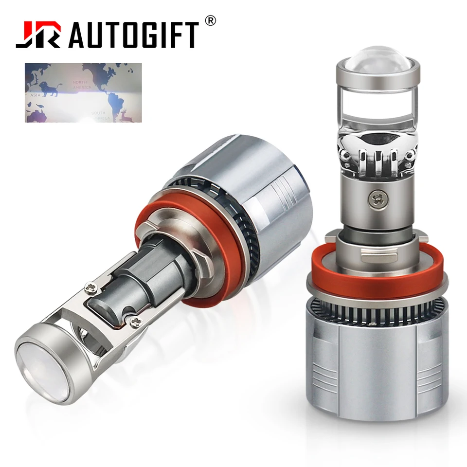 Mini LED projektor objektív Canbus Plug and Play Auto Svetlomet Turbo Lamp Automotíva 800W H4 H7 9005 9006 H11 500000lm