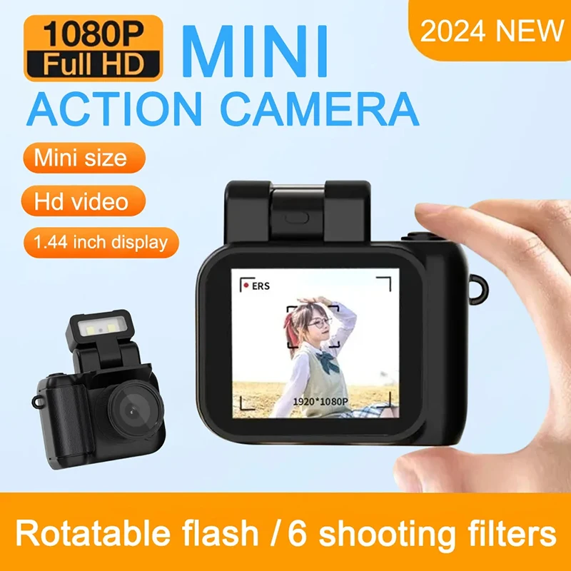 MINI MONOREFLEXES STYLE COMOAN CMOS s flash lampou a batériou prenosný video rekordér DV 1080P s LCD SCREE NOVINKA