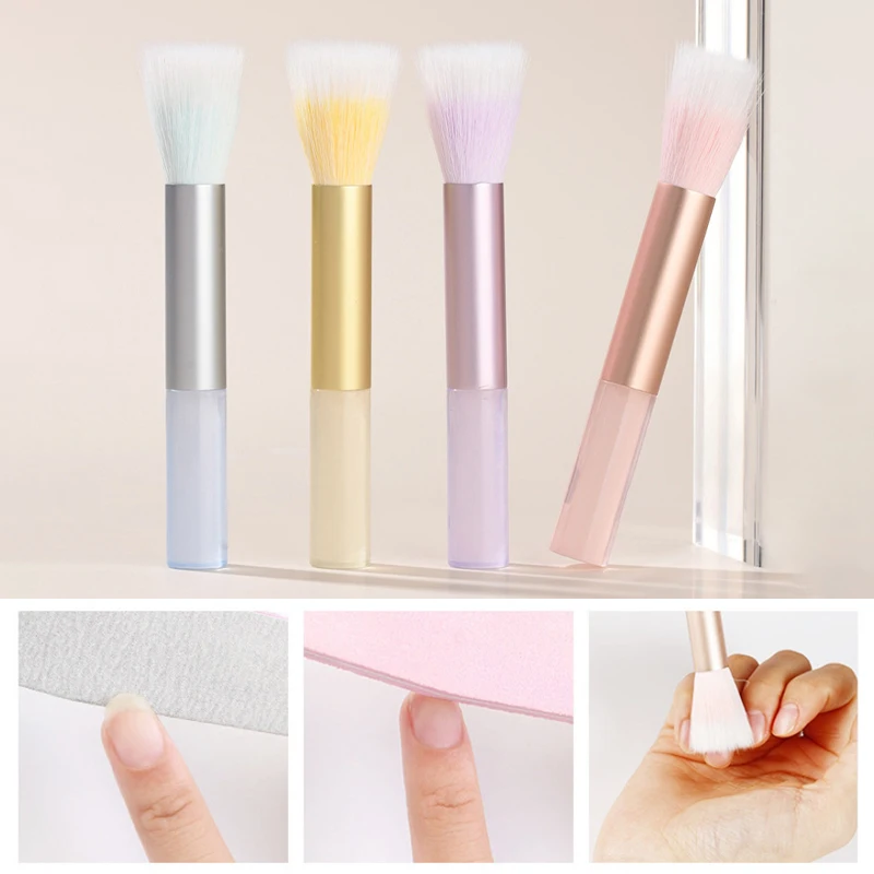Mini na nechty Art Brush Odstráňte kefu na kefu na nechty akrylový gél UV Gél Polisk čistiaci nástroj Krásny make -up kefy manikúra