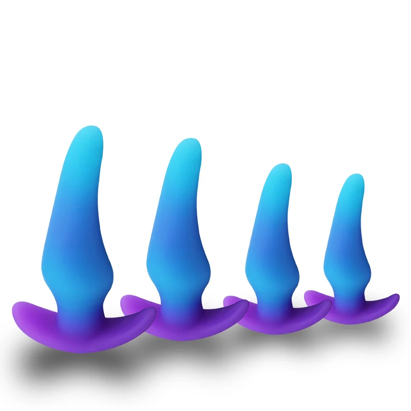 Mini nositeľná svetelná análny plug dildo buttplug sexuálne hračky pre ženy /mužov Masáž prostaty G-Spot stimulácia dospelých 18 + sexuálny obchod
