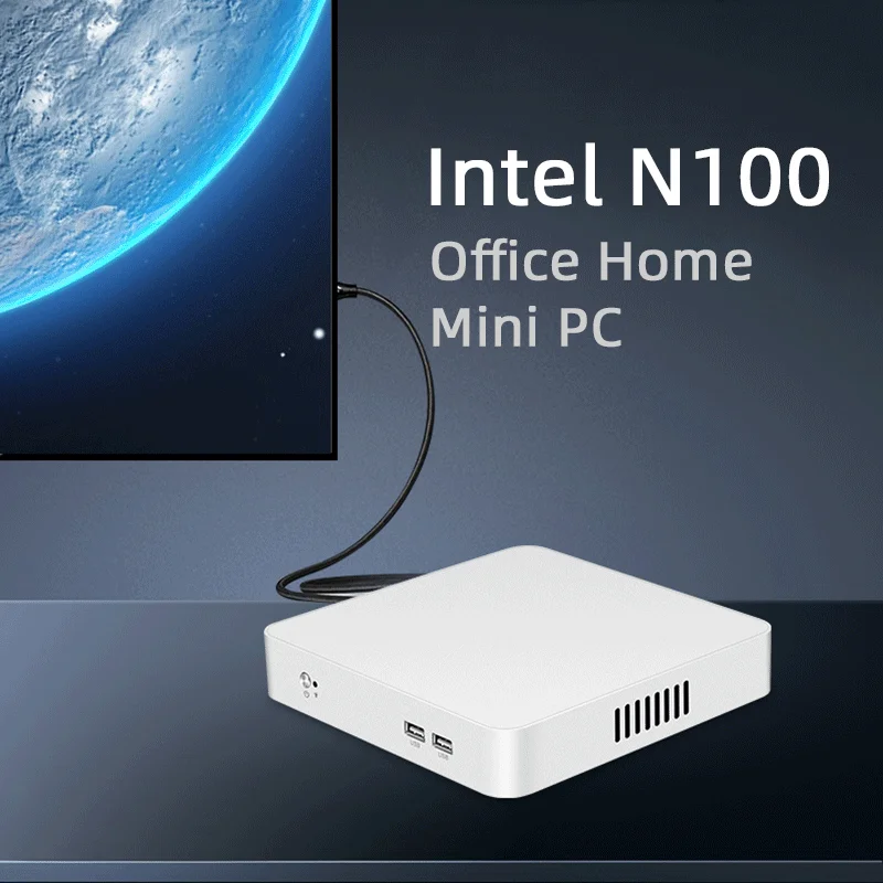 Mini PC Intel N100 Processor Office Household PC 16 GB DDR4 512 GB M.2 NVME SSD 2.4G/5,0G WIFI Bluetooth Windows 10/11 Linux