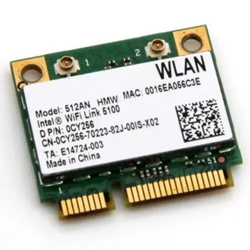 Mini PCIe Card pre Link Intel 5100 WiFi 512an_mmw 300 m 2,4/5 GHz Half Card, Dell Asus Acer