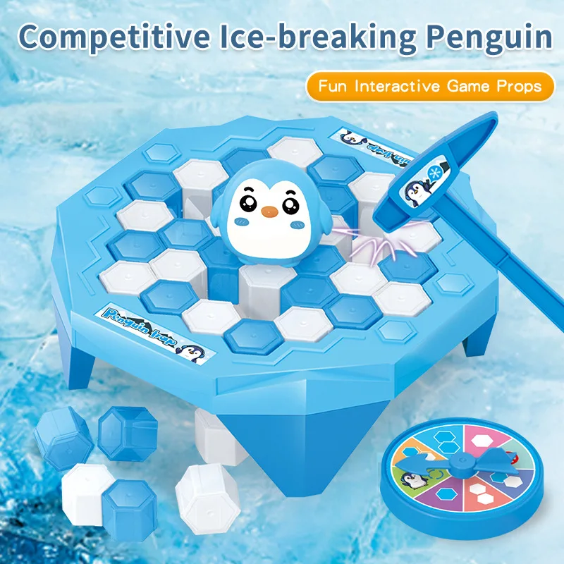 Mini Penguin Trap Family Ice Breaking Toy