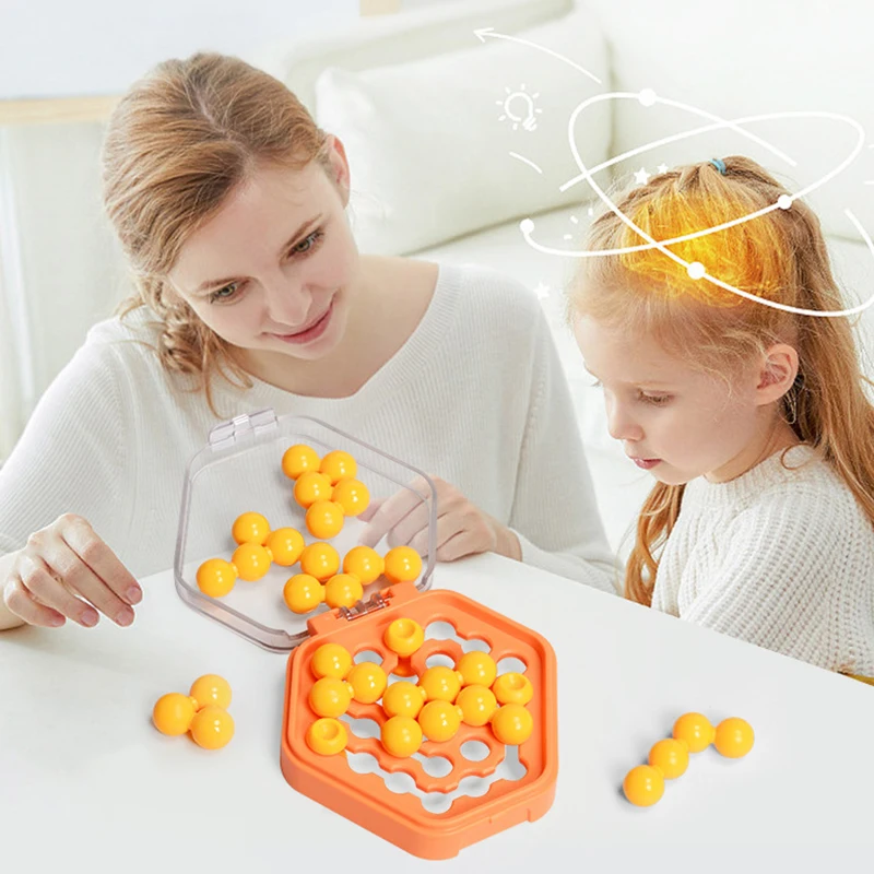 Mini Pocket iq korálky mozgové upútavky hračky Hračky Spatičné logické myslenie Montessori Educational Gift Party Game Deti pre dospelé dary