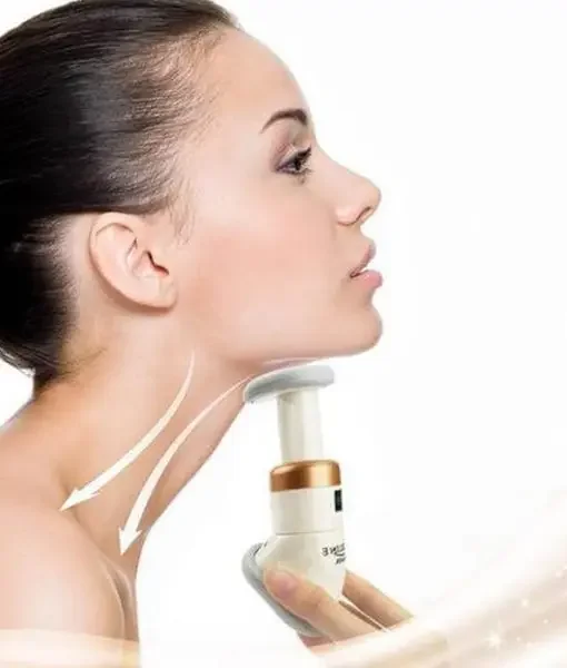 Mini prenosný krk štíhly výstrih Cvičenie Cvičenie brada Massager Znížte dvojitú bradu tenkú kožnú čeľusť Massager Health Care Tool