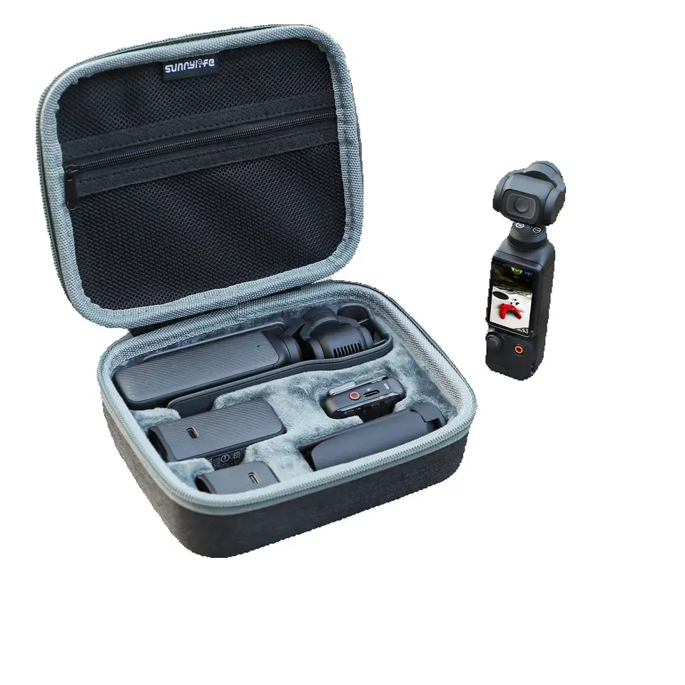 Mini prenášajúca taška pre DJi Pocket 3 Creator Combo Prenosná skladovacia škatuľa Cestovná ochrana vreckového ručného trblieta