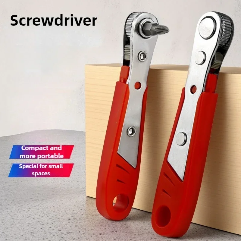 Mini račňa skrutkovača Kľúč Magnetický prenosný spanner 1/4 šesťuholníkovej šarže šarže hlava skrutkovač bit držiak domácich majstrov domácnosti