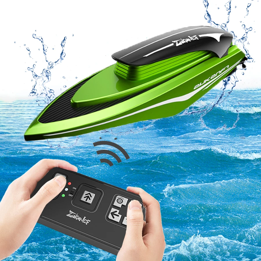 Mini RC Lode vysokorýchlostné pretekárske lode Diaľkové ovládanie Speedboat Deti Darček pre vonkajšie hry Vodné hračky pre chlapcov