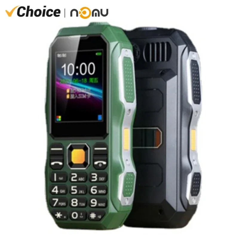 Mini robustný mobilný telefón 1,8 palca tlačidlo Dual SIM Bluetooth baterka mp3 FM Bighorn lacný prach odolný voči nárazu odolným mobilom