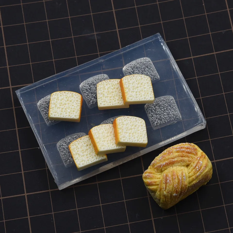 Mini sendvičové toastové chlieb Silikónové formy hrnčiarske hlinky