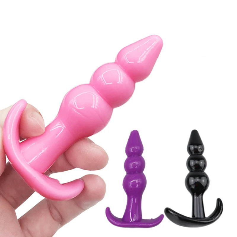 Mini silikónové análne korálky