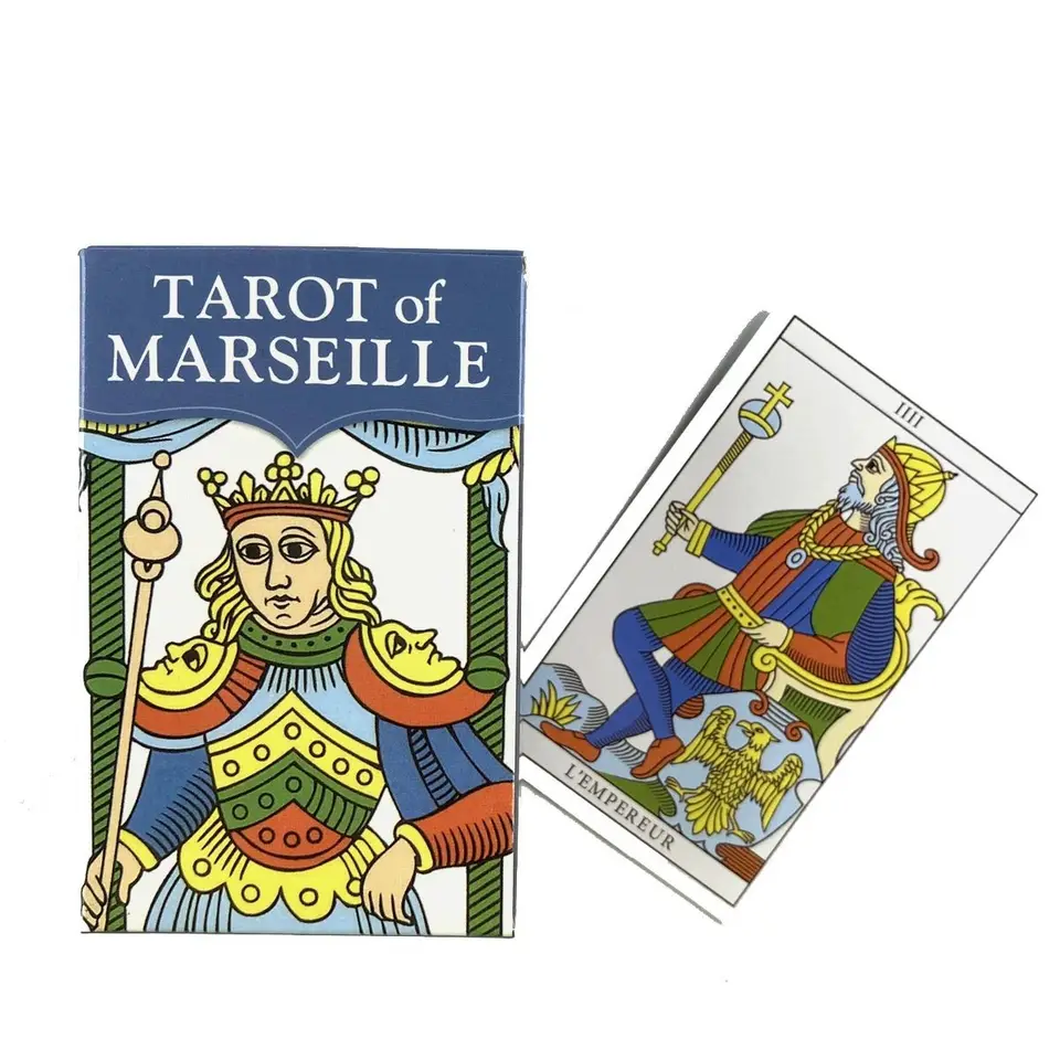 Mini Size Rider Tarot of Marseille Cards