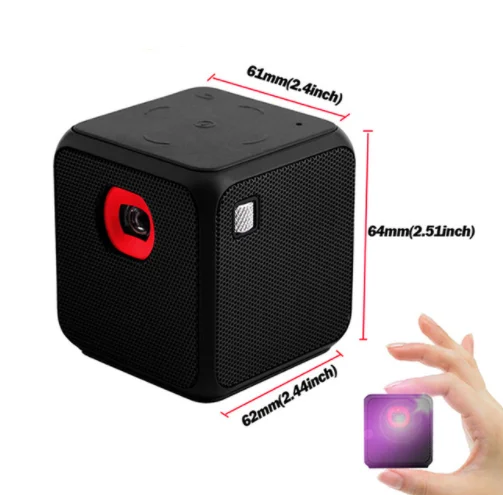Mini Smart Projector DL-S8 Magic Android 7.1 DLP Prenosný projektor WiFi AirPlay Phone Home Movie LED divadlo Video Ppt