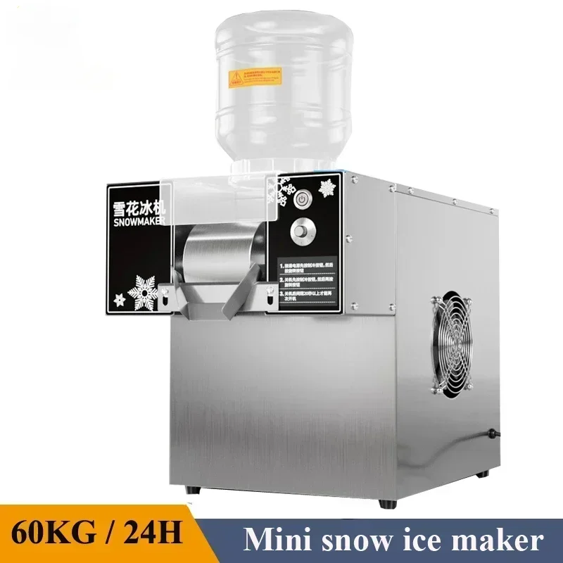 Mini Sneh Ice Maker stroj holiaceho stroja Európa Snowflake Ice Machine Kórea Bingsu stroj na snehové vločky Holenie ľadu