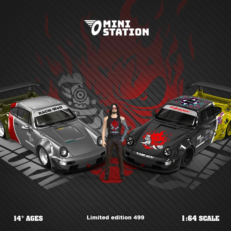 Mini stanica 1:64 RWB 2077 Limited499 Model CAR