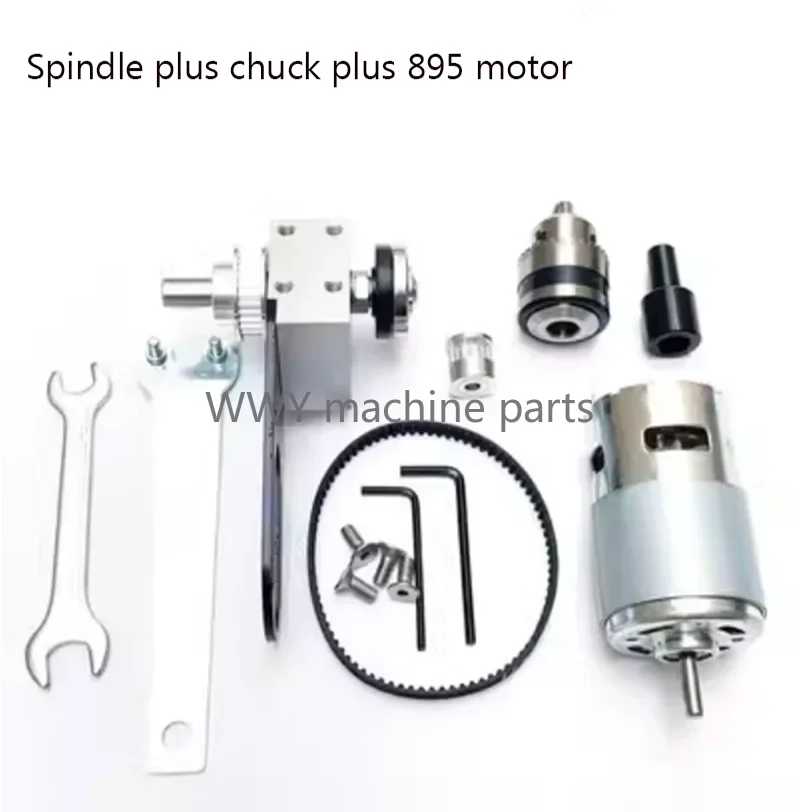 Mini stolová píla vreteno DIY WORDORKING REZNAČENIE LESTICKÉHO VROBENIA VLOŽENIA SELTOVÝ SELT SELT SELT A GULL LEASELSKÉHO MODLÁDU MOTORA MOTOR