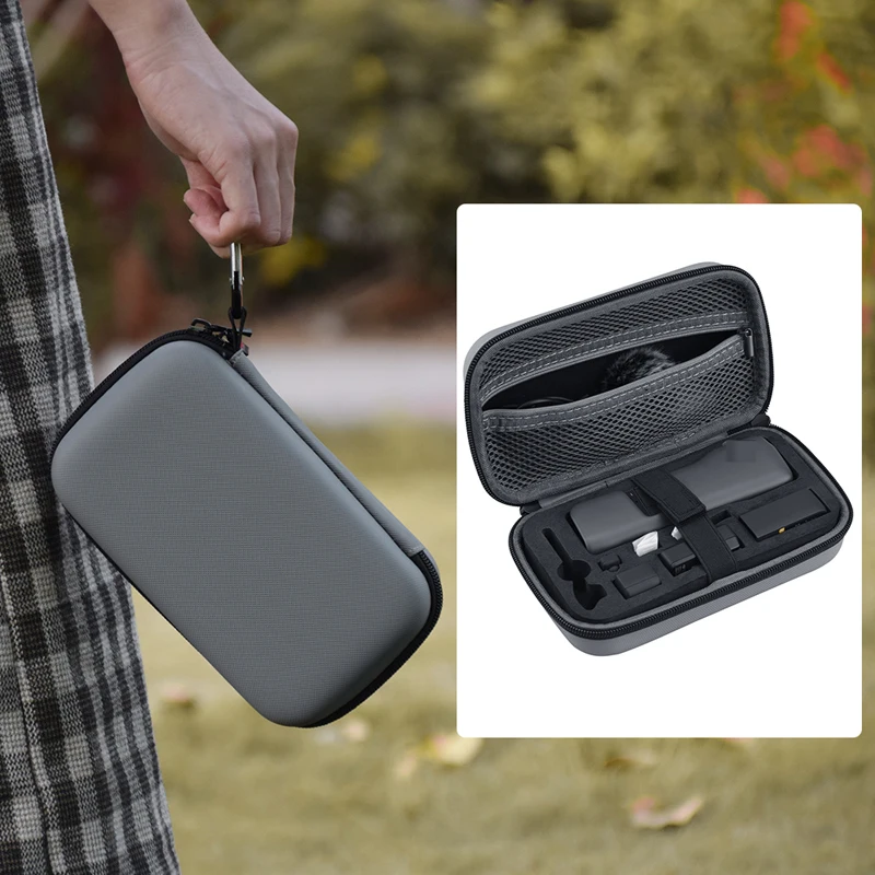 Mini tvrdé prenosové skladovacie taška Cestovná ochranná škatuľka pre DJI Osmo vrecko 2 Gimbal Camera Storage Bag Ochranné boxy 2022